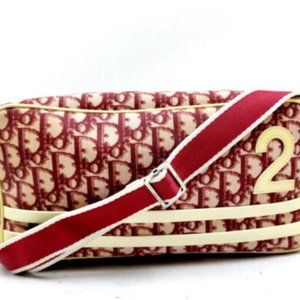 Authentic Vintage Christian Dior Diorissimo Crossbody bag Red